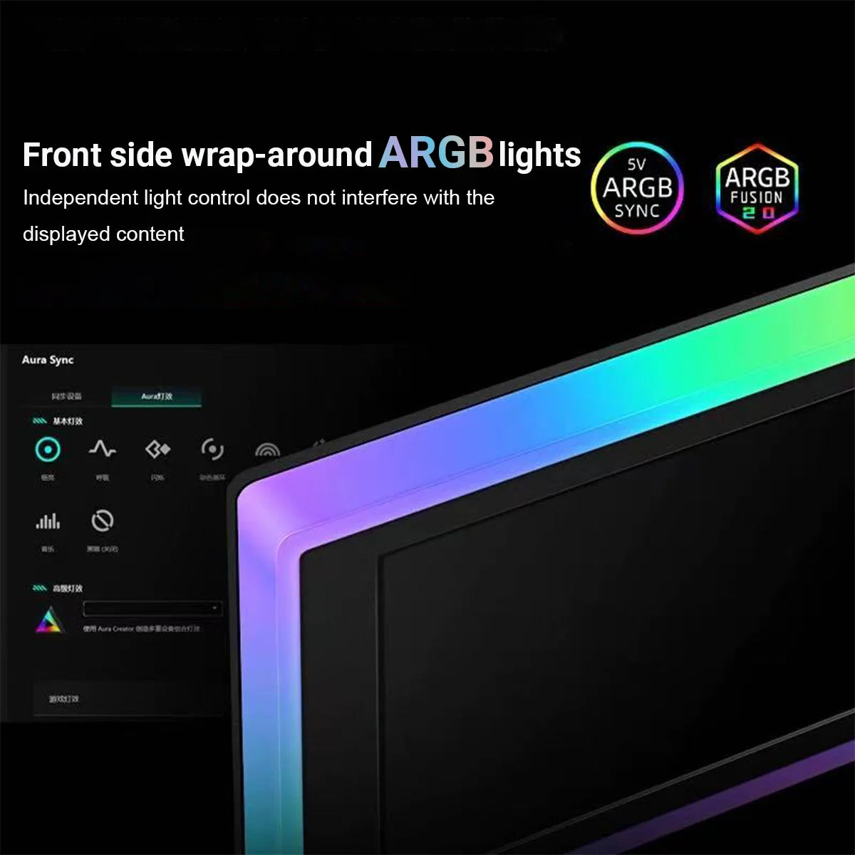 6.86-Inch Customizable Secondary Display