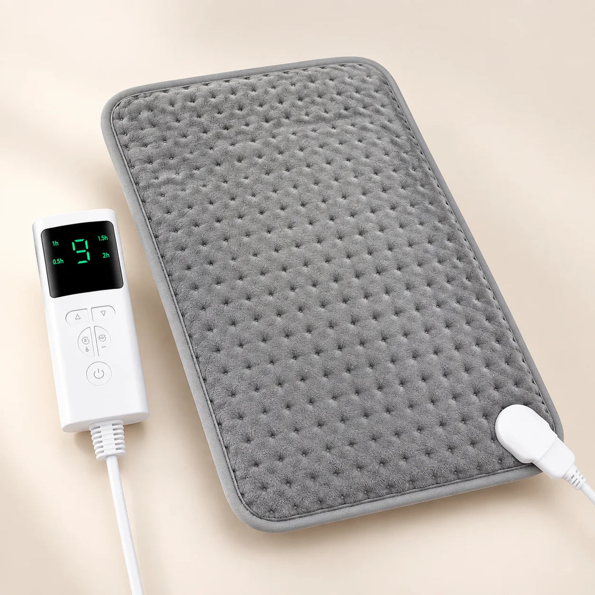 Electric Heating Pad with 10 Heat Levels and 3 Timers