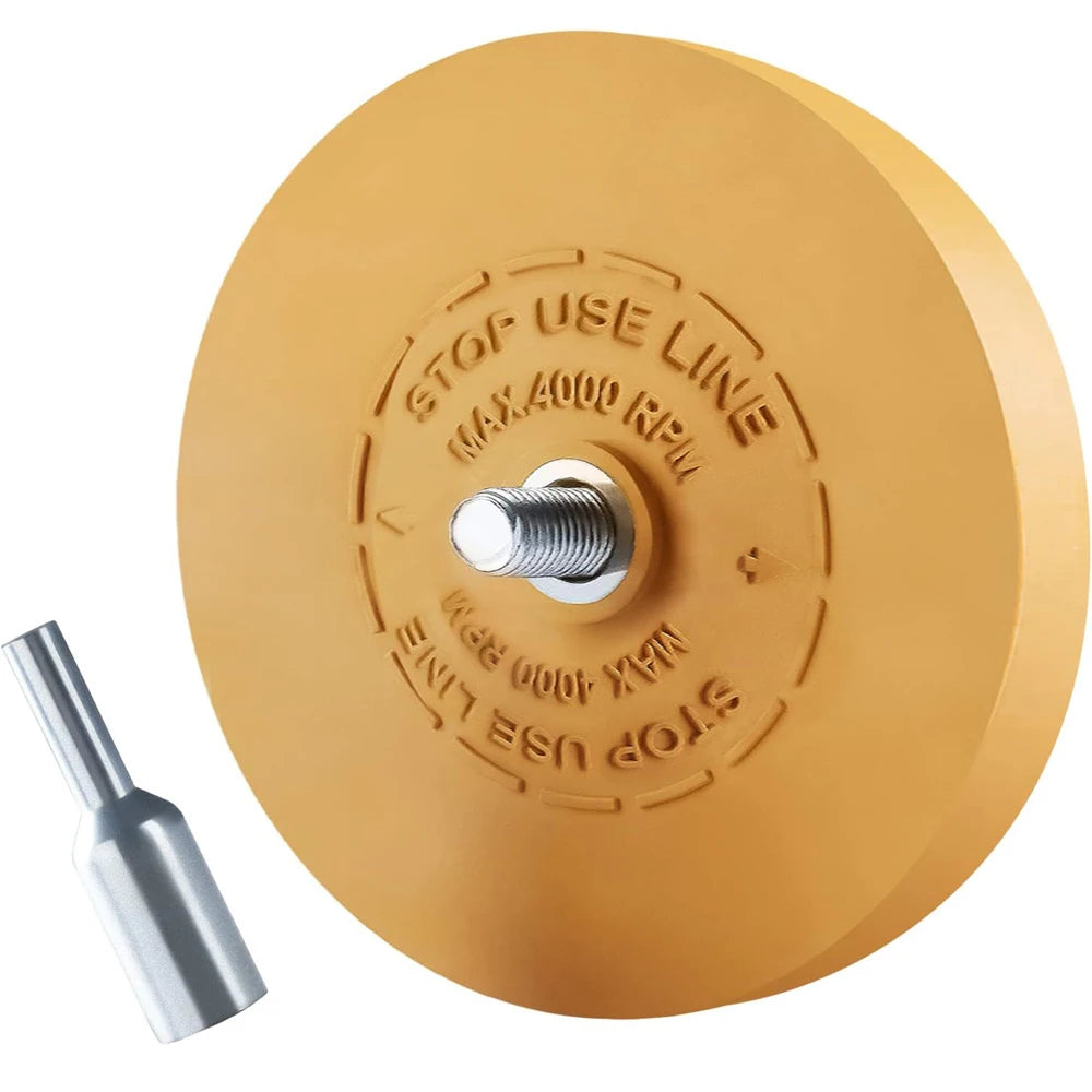 Boor-gemonteerde decal gumper wiel