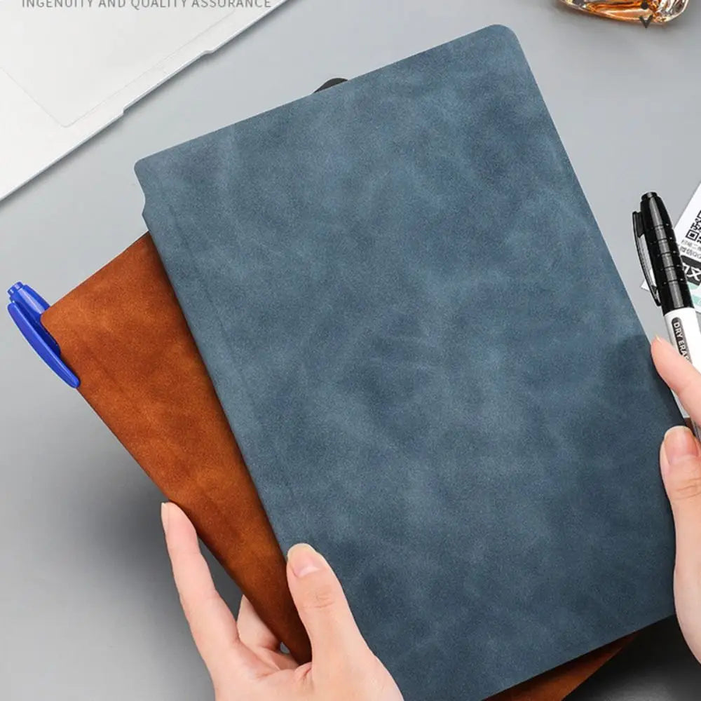Reusable A4-Style Whiteboard Notebook with Pen