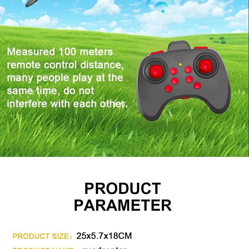 Glider Flying Helicopter RC Hobby Jet Plane 2.4G Stunt Remote Control Foam Fighter Airplane Toy With Light 