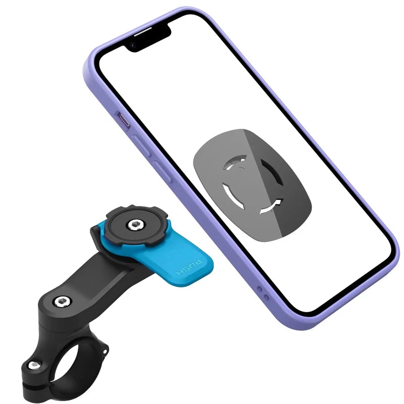 Suporte ajustável para telemóvel de bicicleta, com rotação de 360 graus