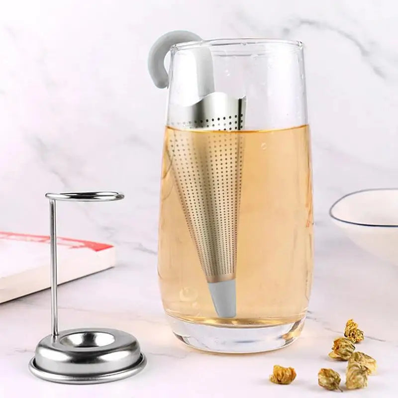 Umbrella-Shaped Loose-Leaf Tea Infuser