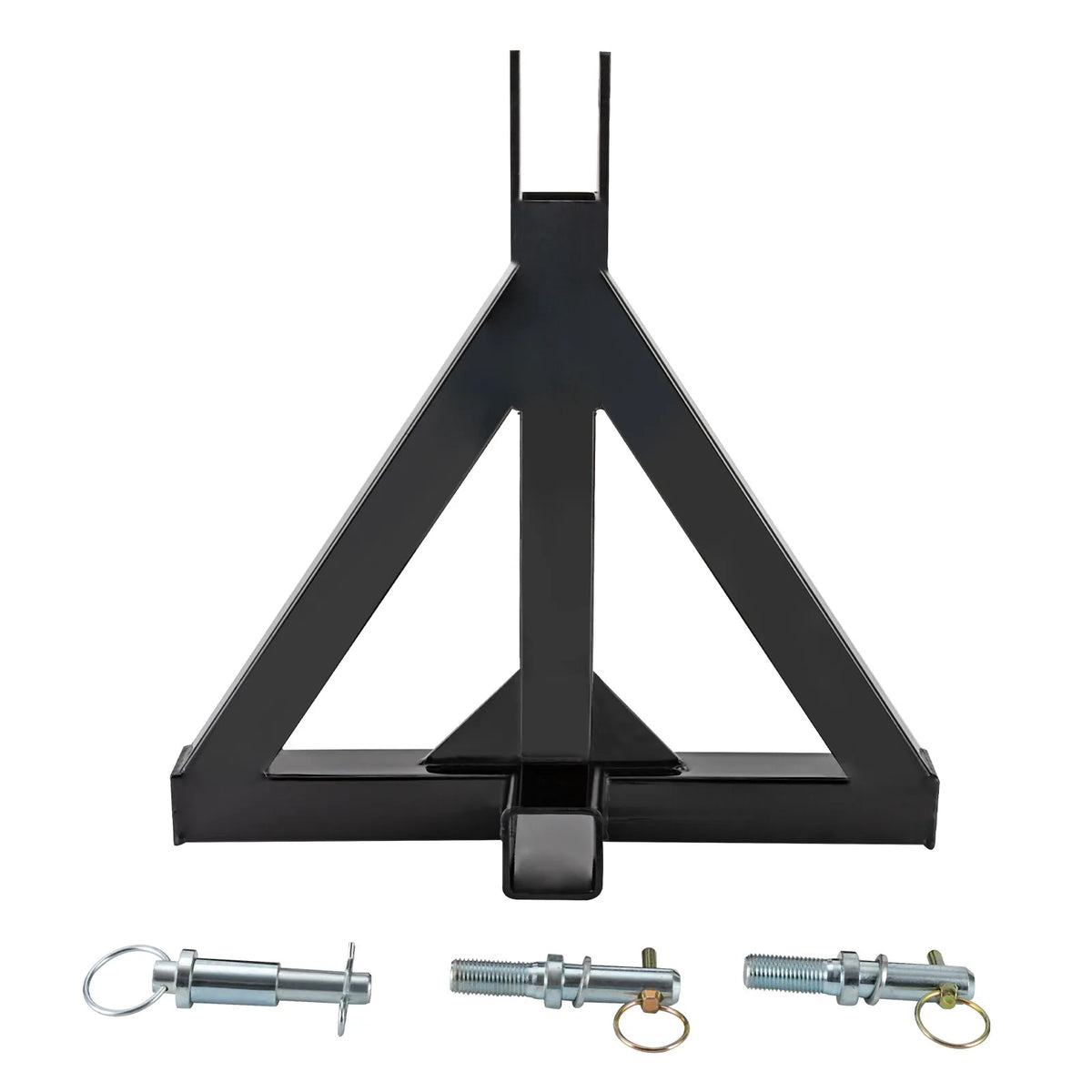 3 Pont Trailer Hajtómű, 2" Fogadó Adapter Traktorhoz, Nehéz Teherhordó Acél Háromszög Hajtócsapokkal, traktorra, utánfutókhoz illeszkedik
