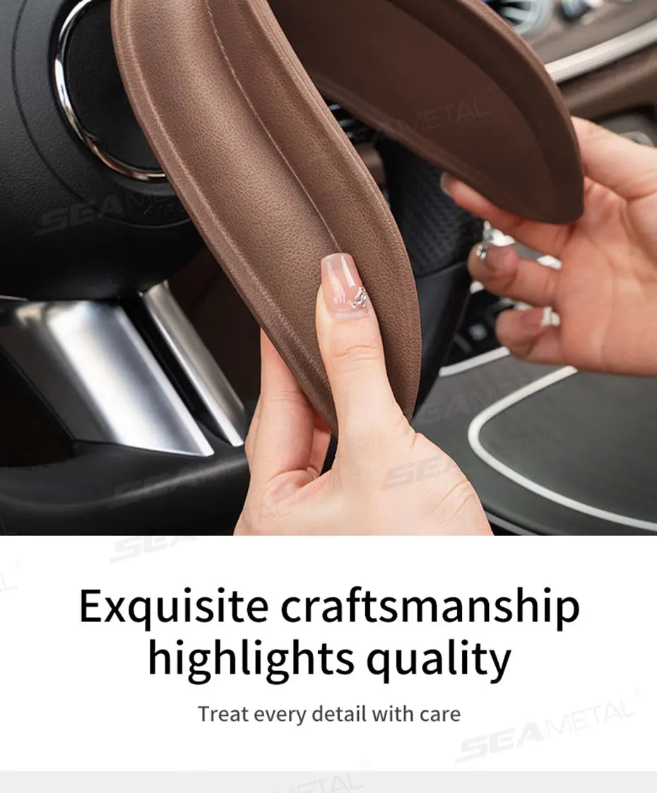 SEAMETAL Plug-In Car Seat Gap Filler Elastic Polyurethane Seat Crevice Filling Strip Universal Seat Blocker Prevent Dropping