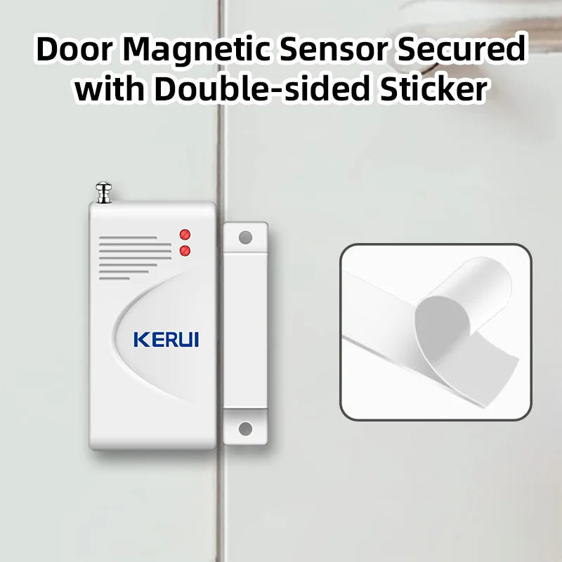 433MHz Wireless Door Window Sensor for Alarm Systems