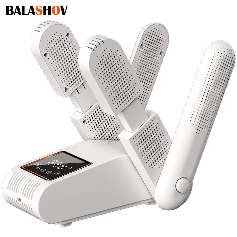 Folding Electric Shoe Dryer - EU or US Plug