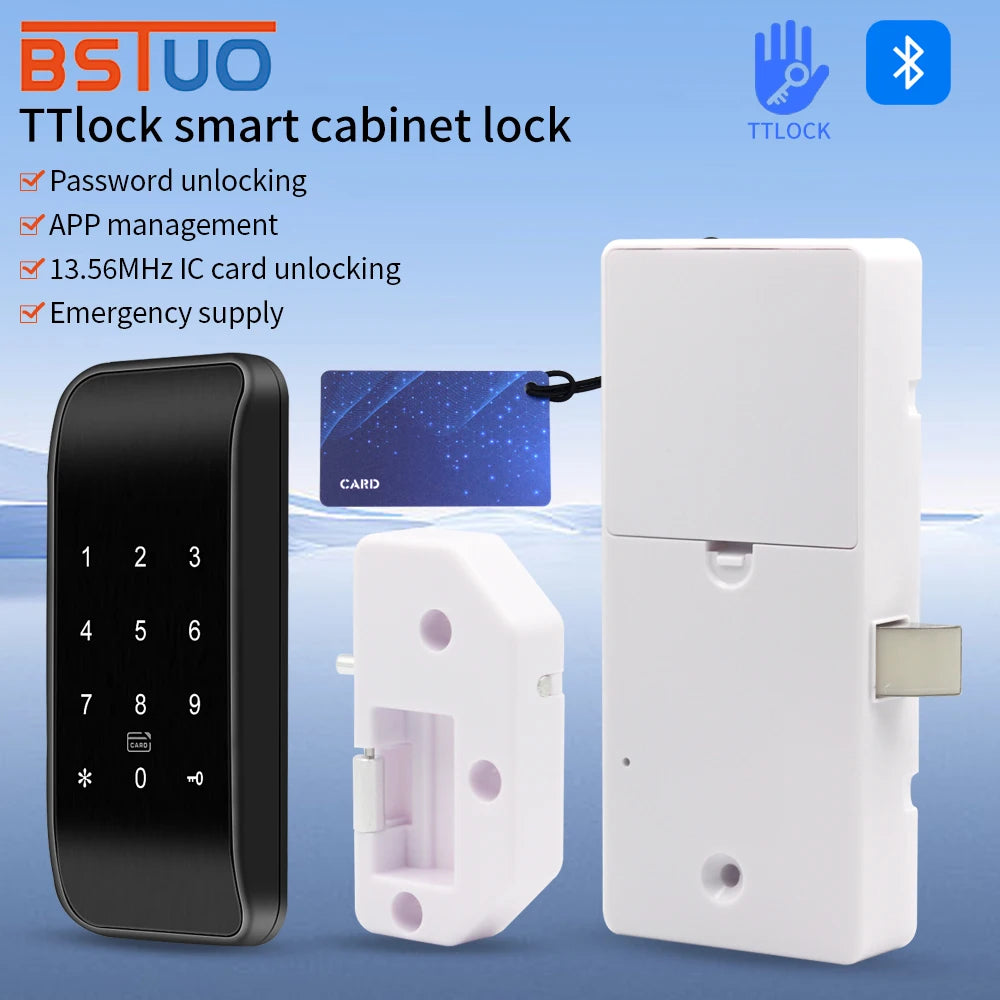 TTLock Cabinet Lock - Keypad or Fingerprint Options