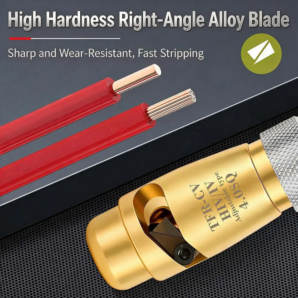 Rotary Wire-Stripping Tool - Size Options