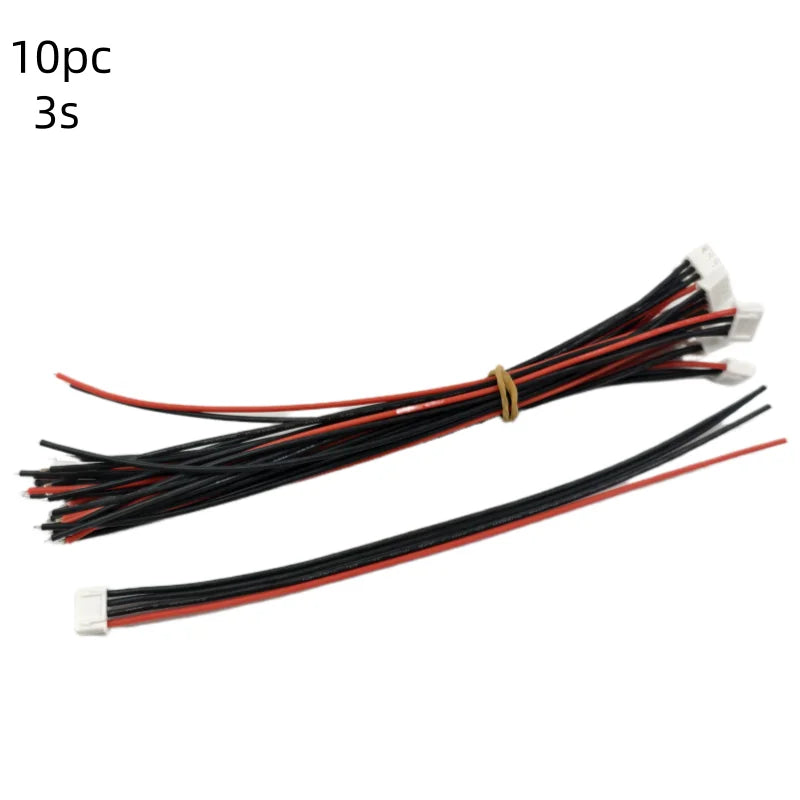 Prívodné vodiče balansovacieho konektora LiPo - balenie 10 ks, 1S až 8S