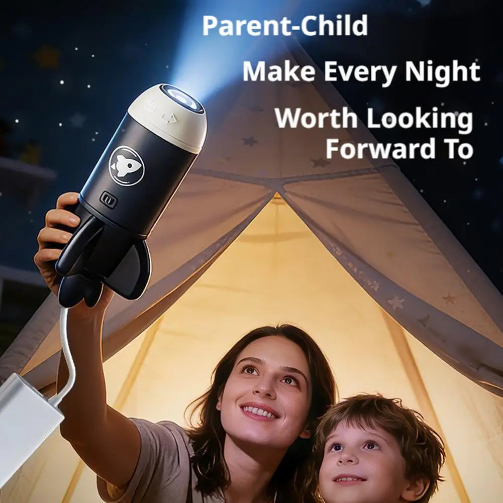 Mini USB Galaxy Projector, 360 Rotating Star Night Light