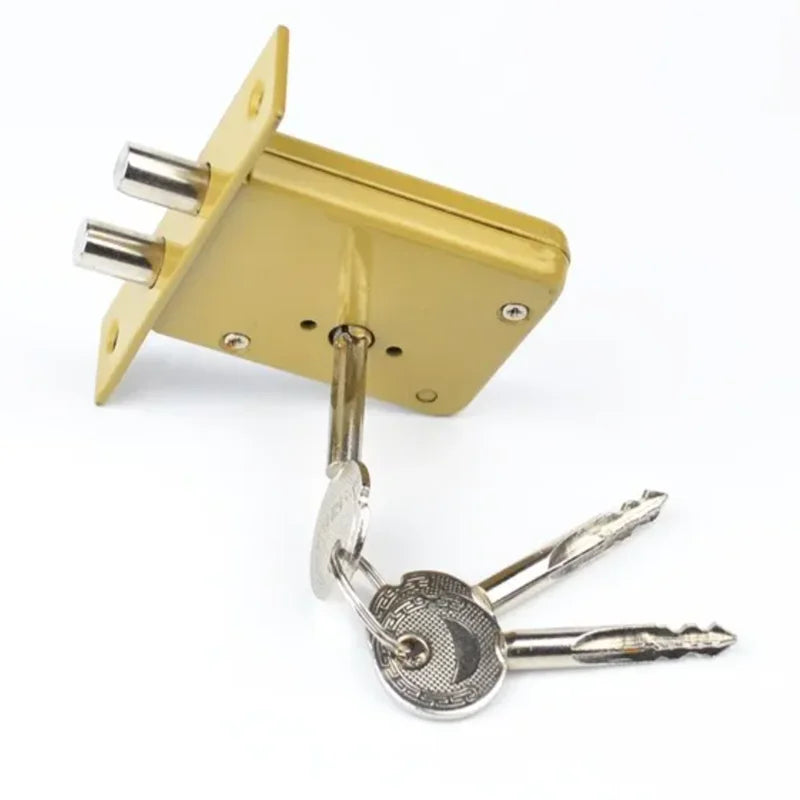 Concealed-Door Box Lock, 72 x 57 x 15 mm