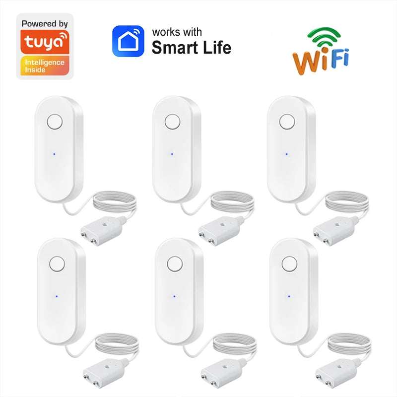 Tuya WiFi-vattenläckagesensor, Smart Life