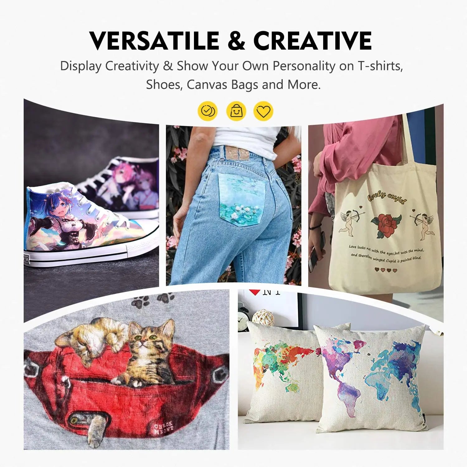 Zestaw trwałych farb do tkanin Marie's