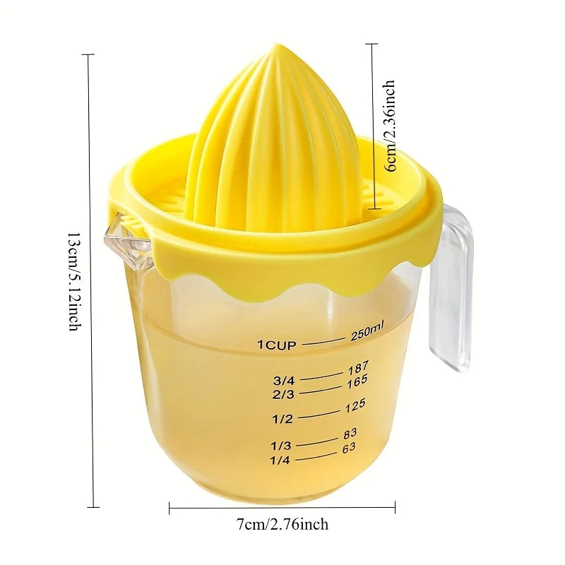 Manual Citrus Juicer, Portable Hand Press for Lemons and Limes