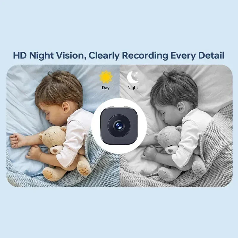 1080p Mini Wi-Fi Camera with Infrared Night Viewing