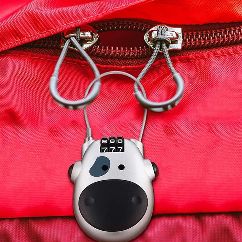 Three-Digit Combination Cable Lock