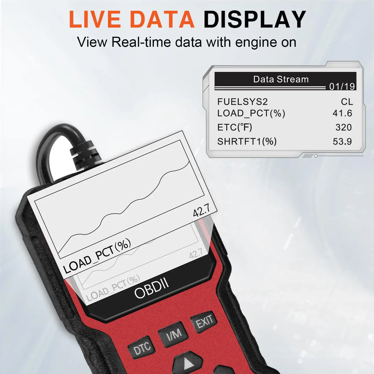 Scanner auto OBD2 unealtă de diagnosticare, recunoaștere a defecțiunilor motorului. Diagnostichează toate vehiculele cu protocol OBD din 1996 și ulterior