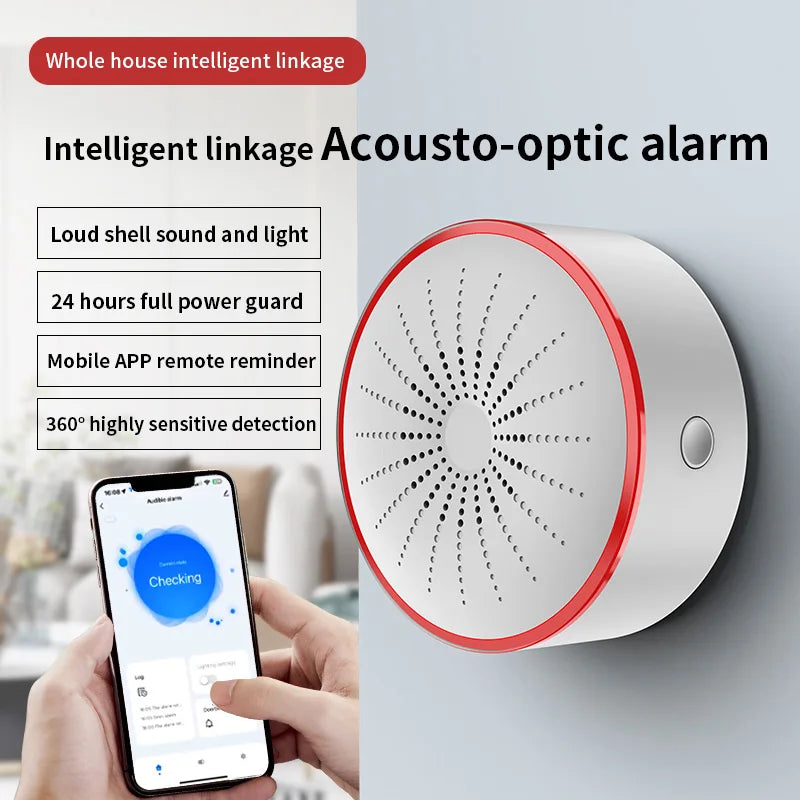 Tuya WiFi Sound-and-Light Alarm Siren