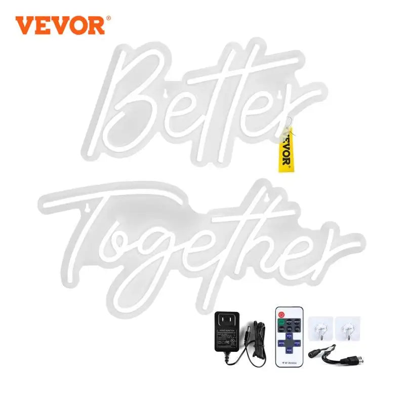 Better Together LED neonbord warm wit wandlamp decor