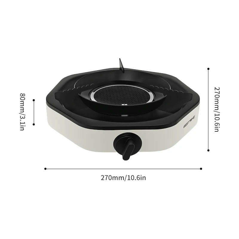 WESTTUNE 3600W Portable Camping Gas Stove with Ignition
