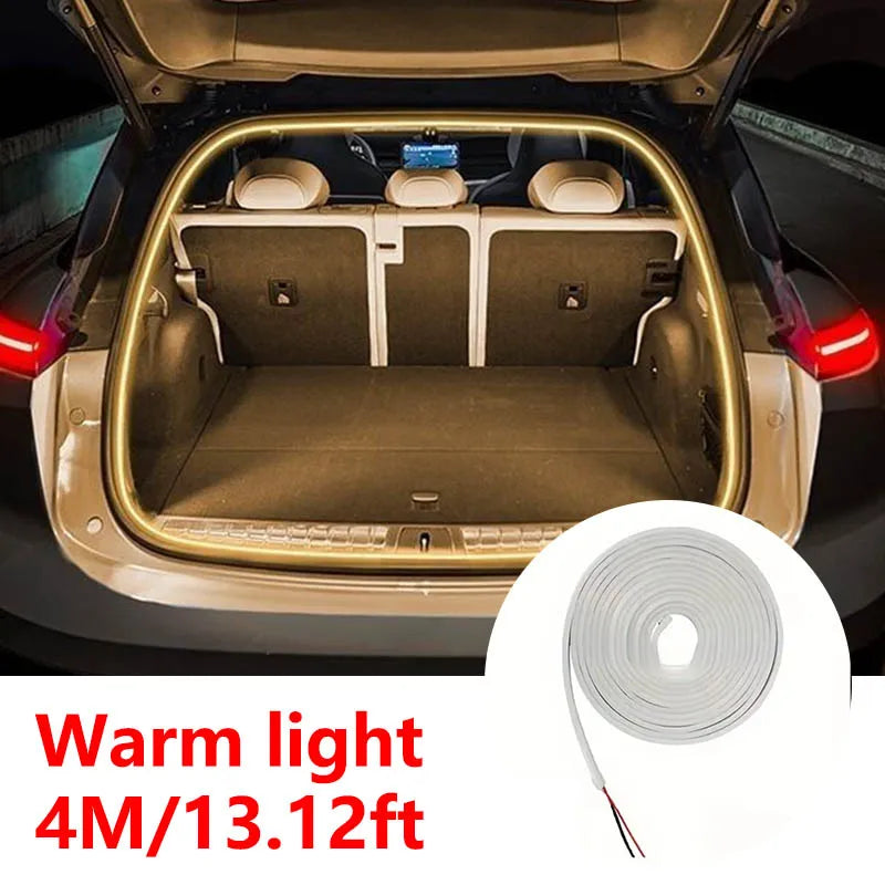 Flexible Car Boot LED Light Strip, 2m–6m, Colour & Kit Options