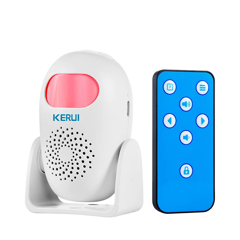 KERUI Wireless PIR Motion Sensor Alarm Welcome Chime Alarm Mode and Welcome Mode Infrared Motion Detector 11 Countries Language
