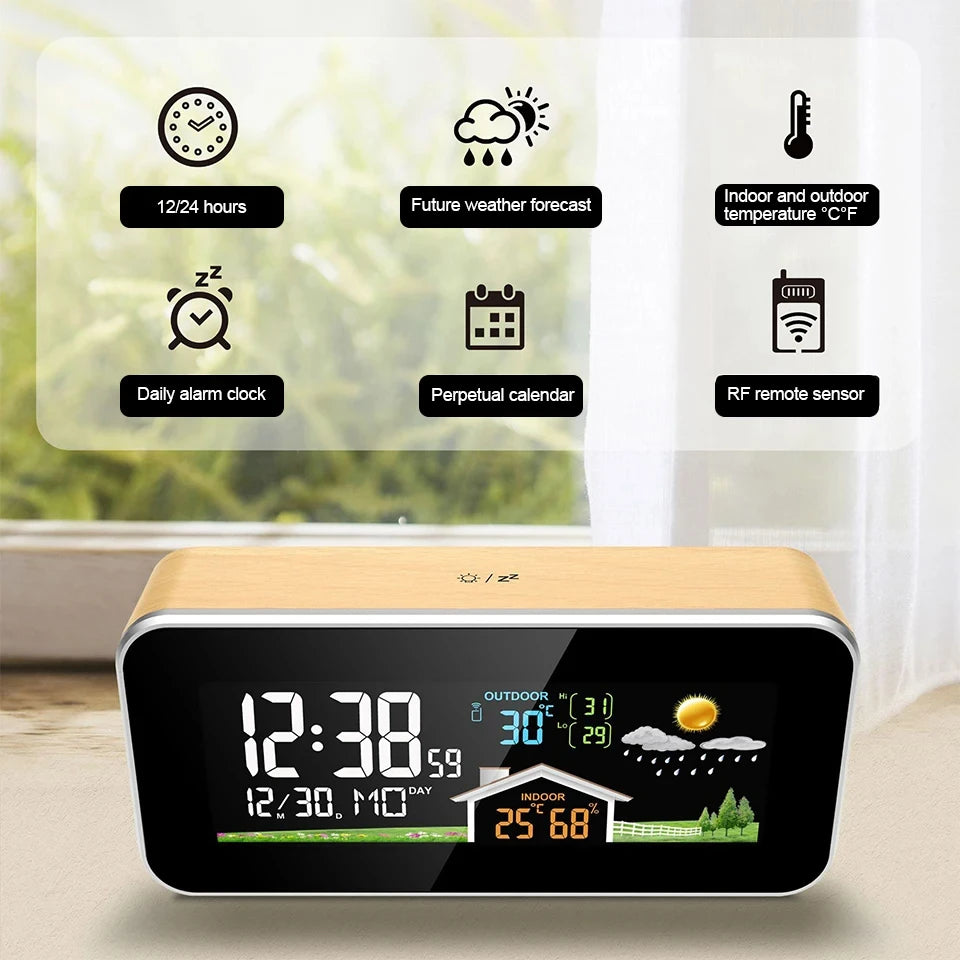 Digital Weather Station and Alarm Clock - Options