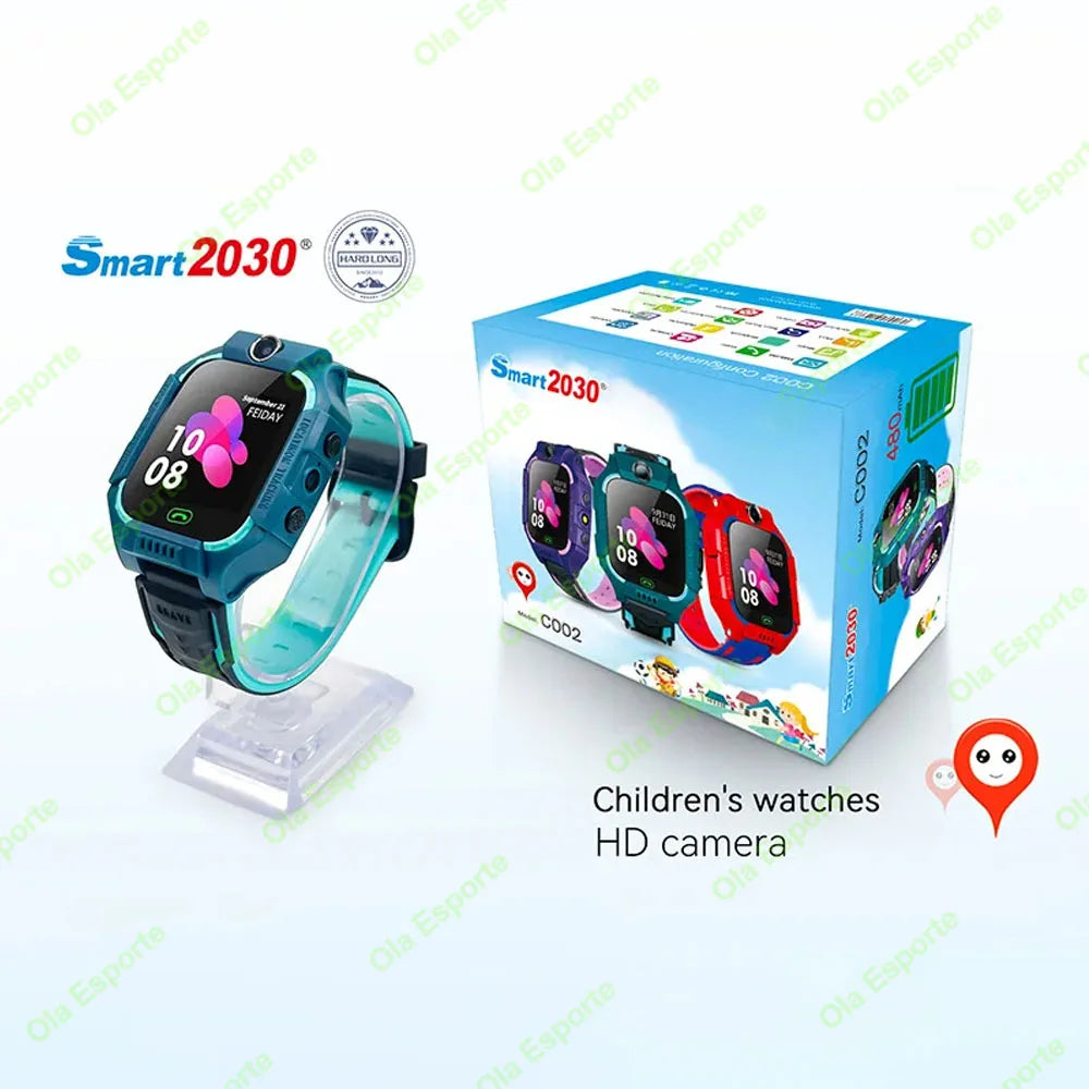Kids' 2G Anruf-Smartwatch mit SOS-Taste