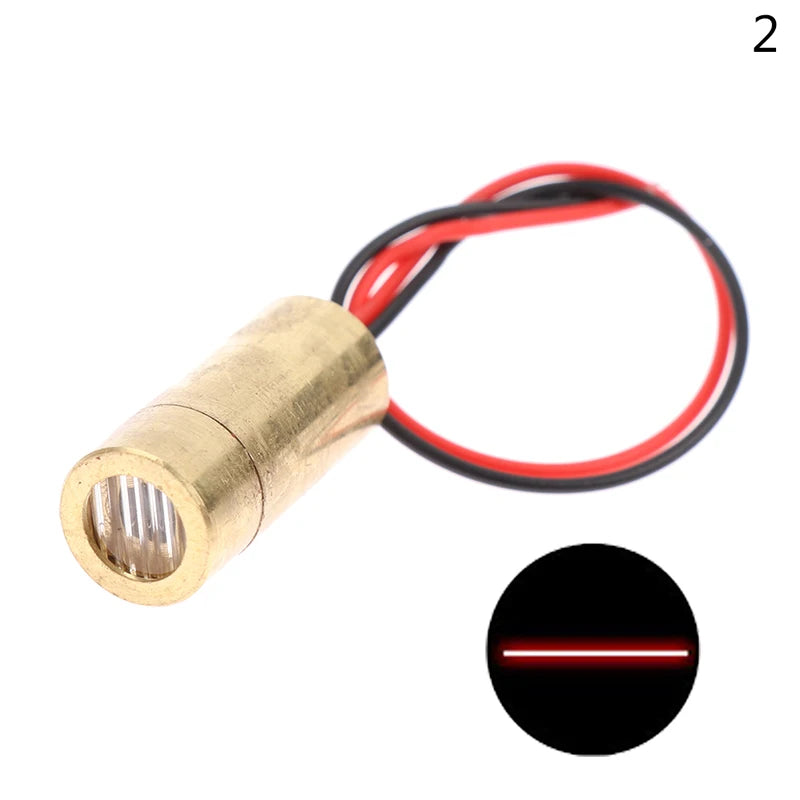 Modulo laser rosso da 650 nm - punto, linea o croce