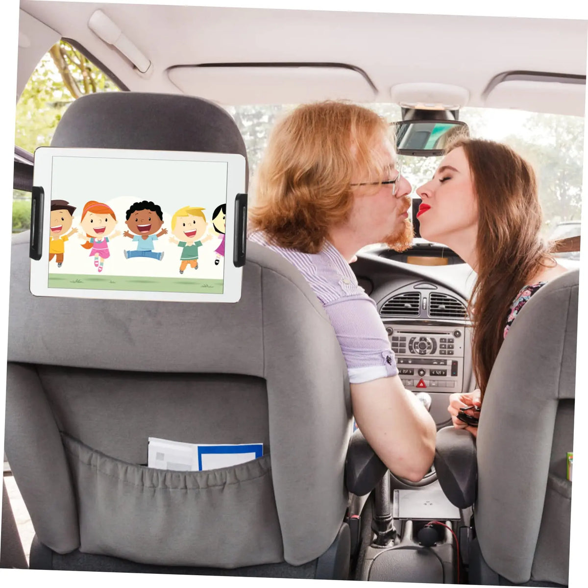 Rotating Car Headrest Phone Holder