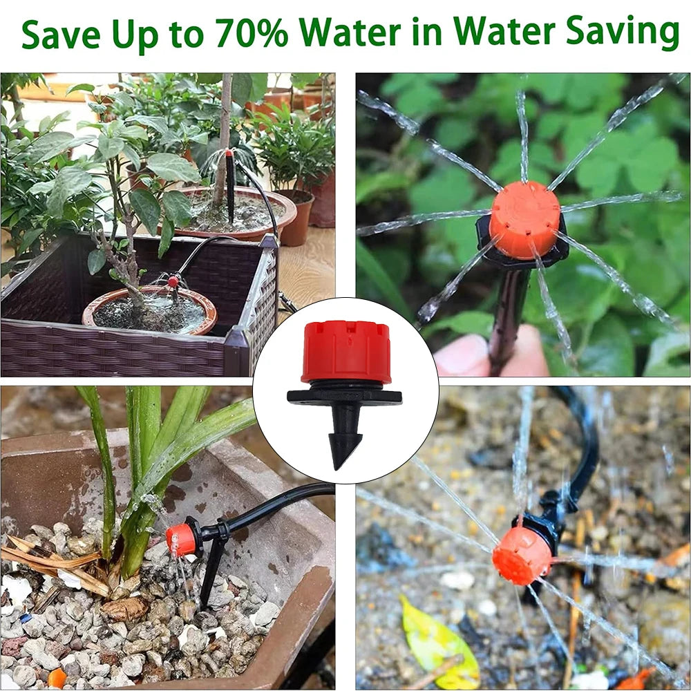 Kit de rega gota a gota para jardim, opções de 10/20/30m