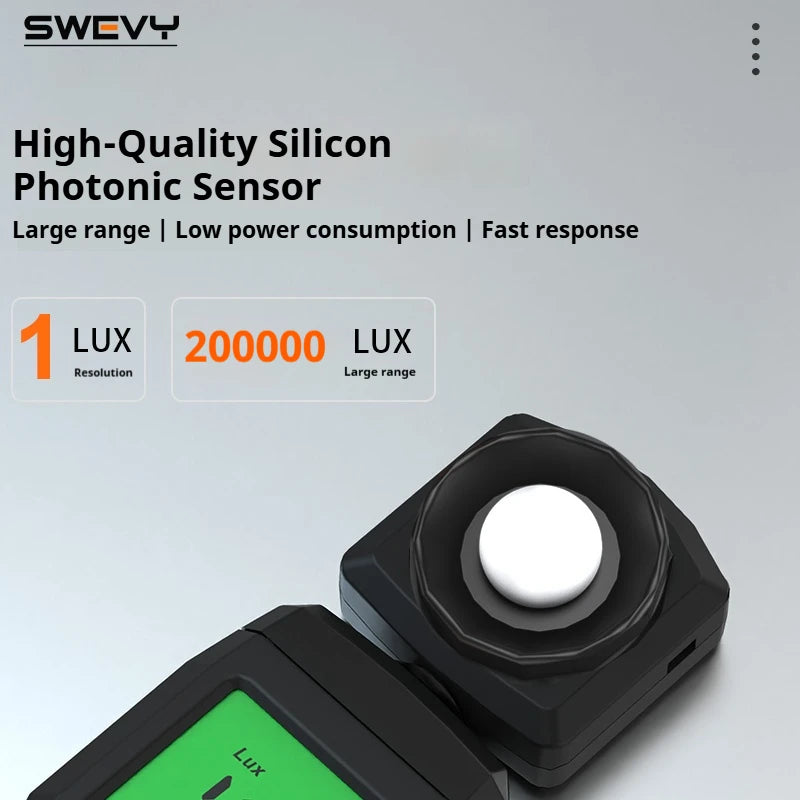 SW6013 Digitale lux- en voetkandelaarmeter