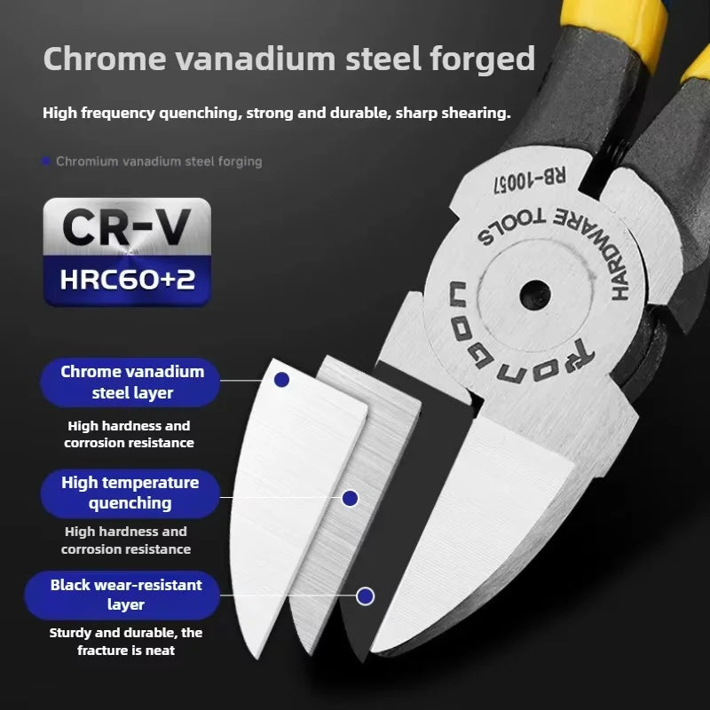 Diagonal Cutting Pliers - Size Options
