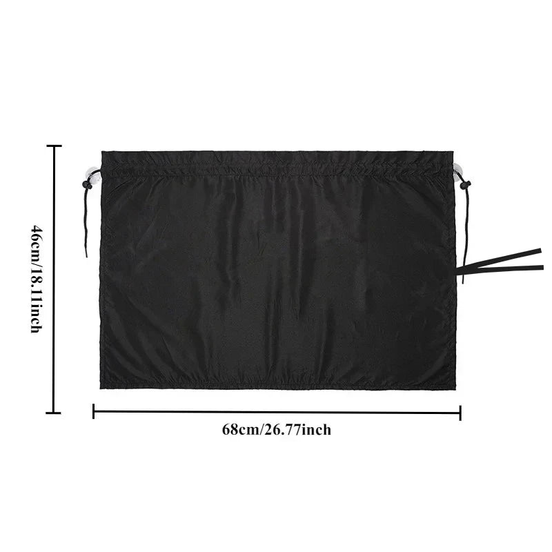 Cartoon Car Window Sunshade with Suction Cups for Kids