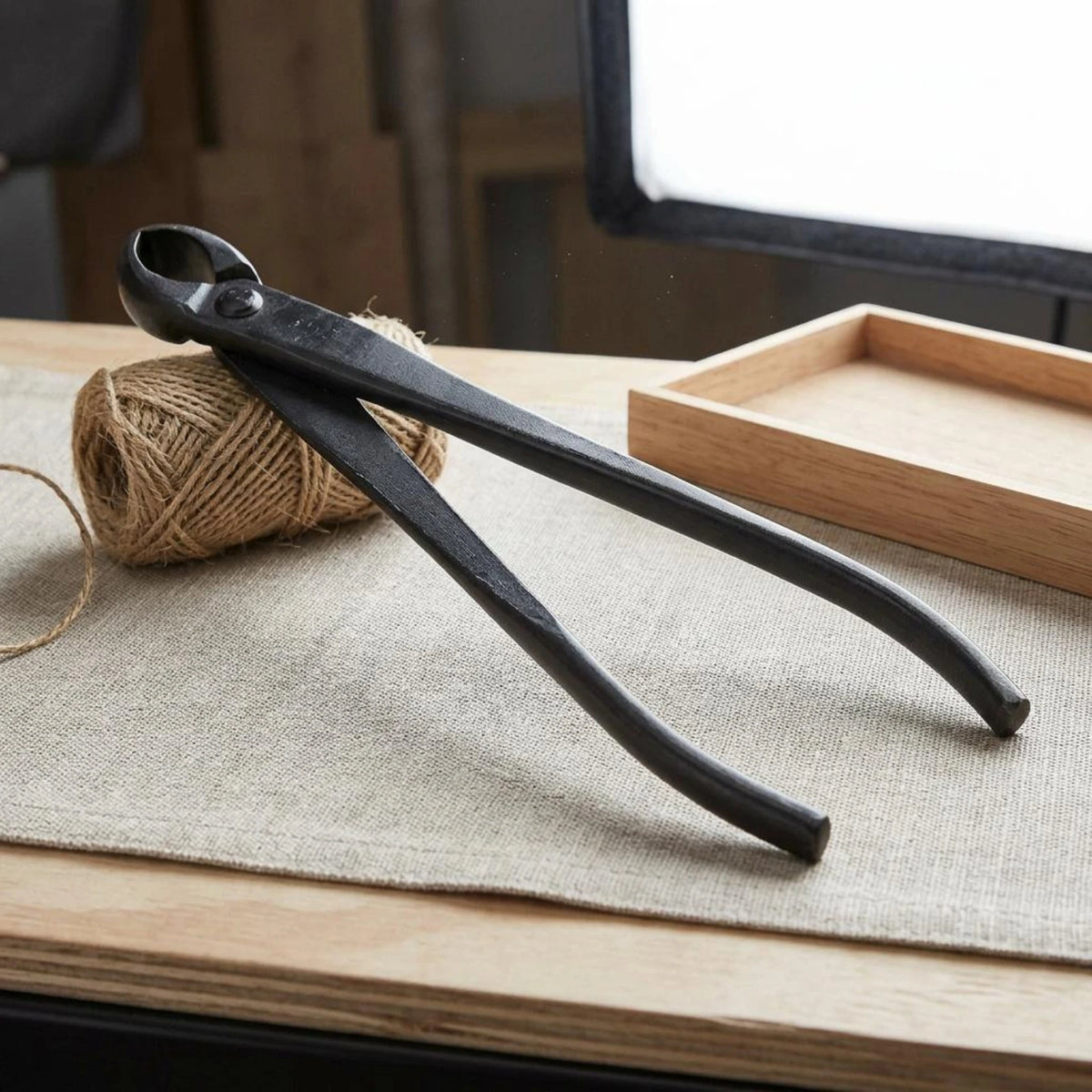 Black Metal Bonsai Knob Cutter
