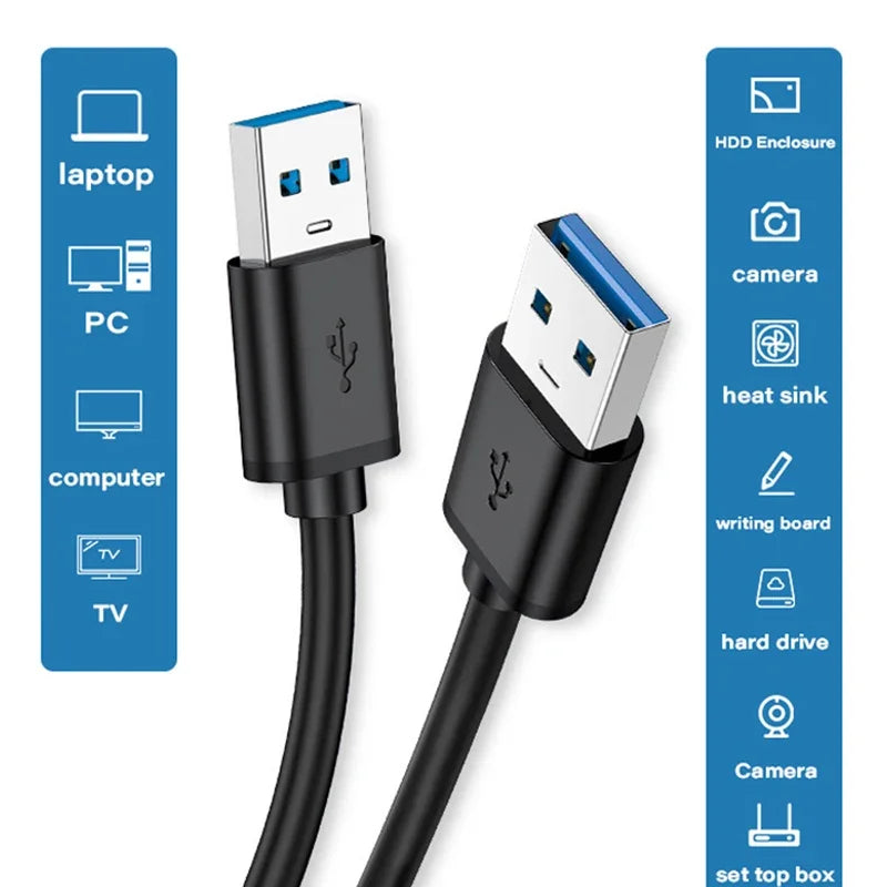 USB 3.0 Male-to-Male Extension Cable