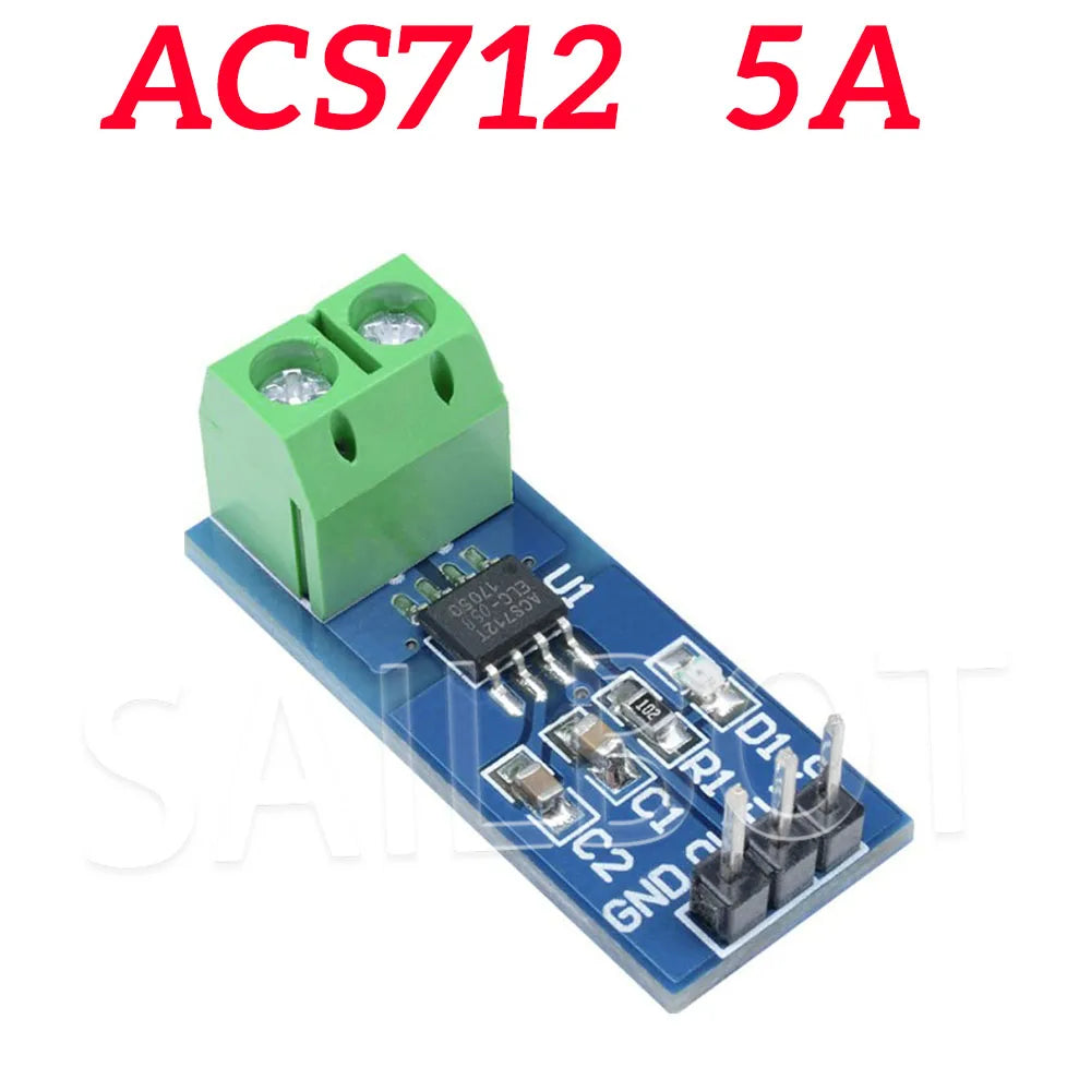 ACS712 Hall Current Sensor - Range and Pack Options