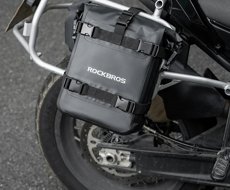 Motorcycle Saddle Bag 5L Waterproof Crash Bar Storage Pack