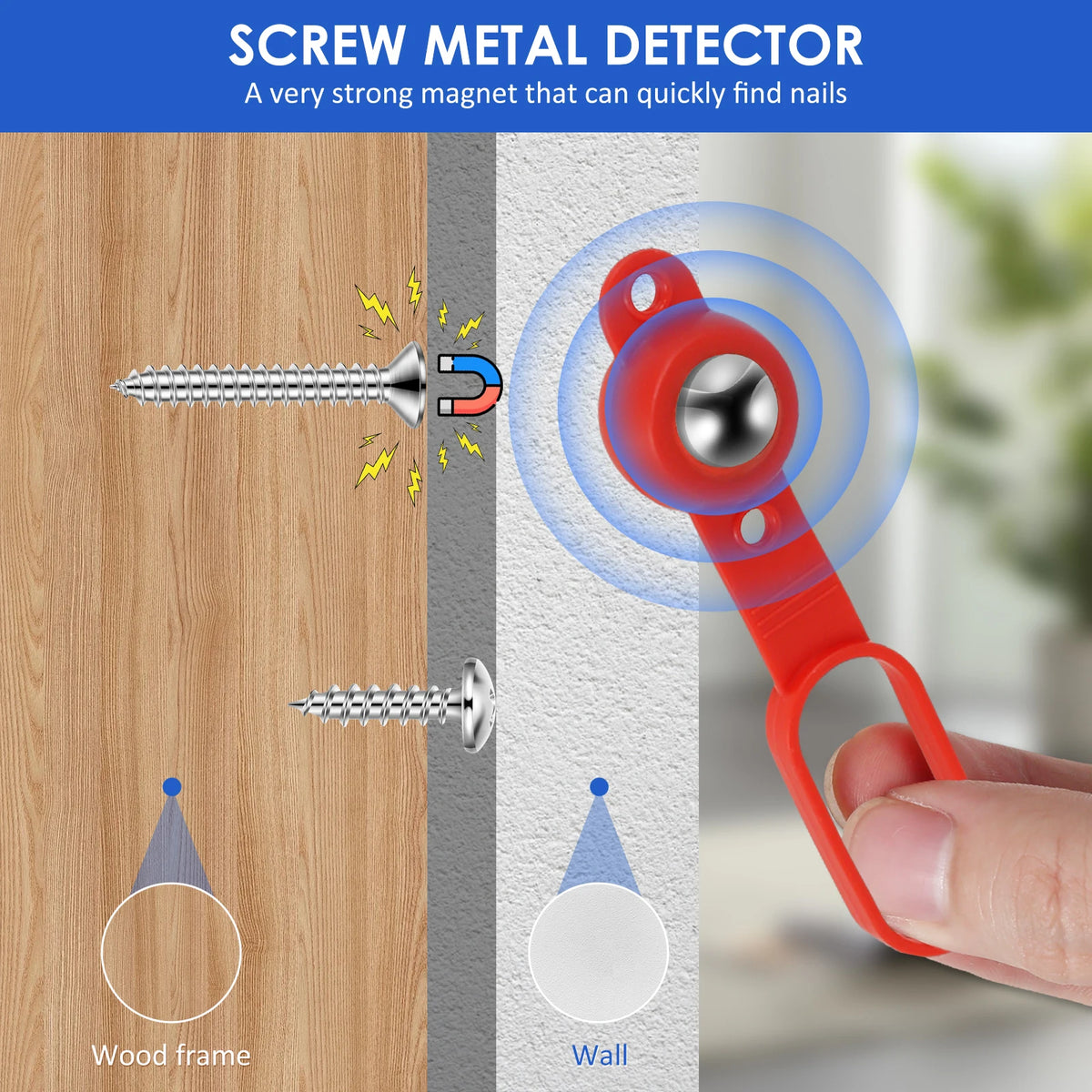Compact Magnetic Stud Finder - Multipacks