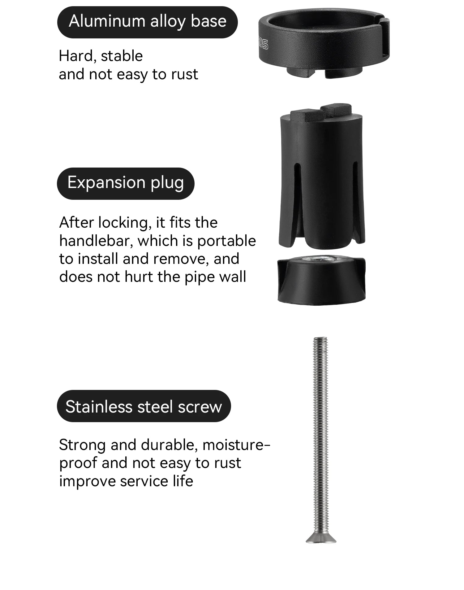 Bicycle Bell 100dB Loud Ring for 22.2mm Handlebars