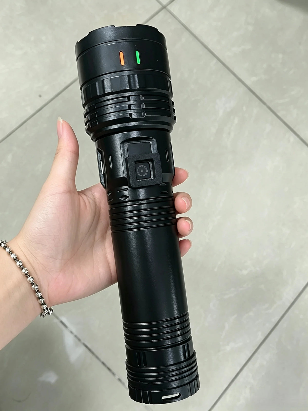 Rechargeable Zoom LED Torch, Large or Small COB Option