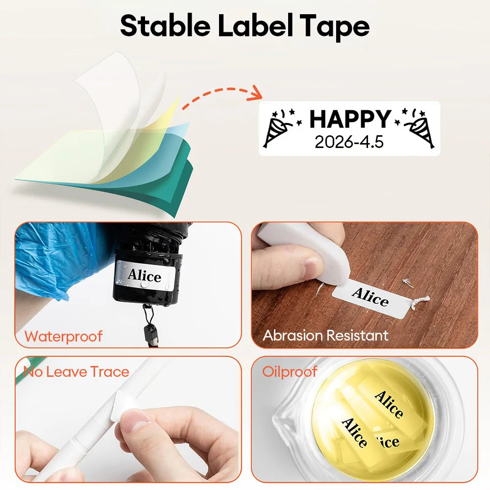 P15 Bluetooth-thermische labelprinter