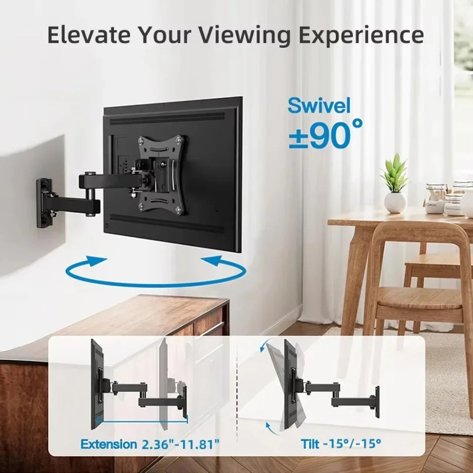 Adjustable Wall Mount for 10-32 Inch Screens