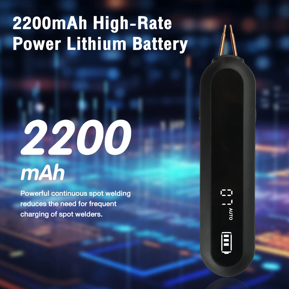 Handheld Battery Spot Welder with Adjustable Power