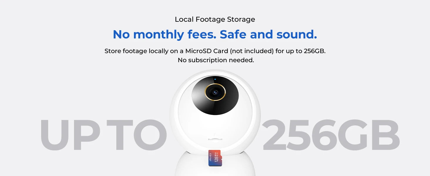 IMILAB C30 Dual 3K Indoor Security Camera with 360° Coverage