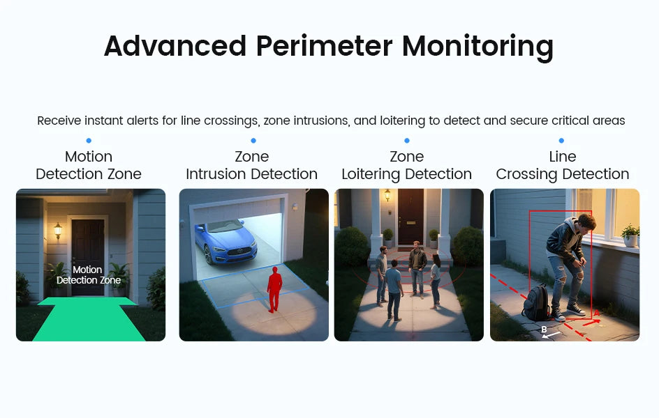 ZOSI 16CH 4K PoE CCTV System with 4TB HDD and 8MP Cameras