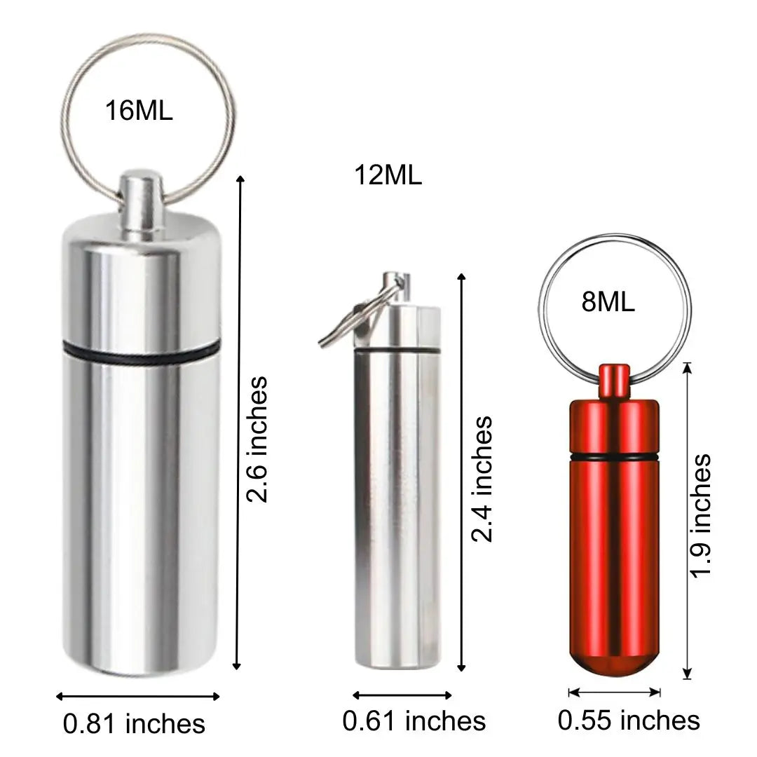 Manual Spice Grinder Set with Funnel and Vials
