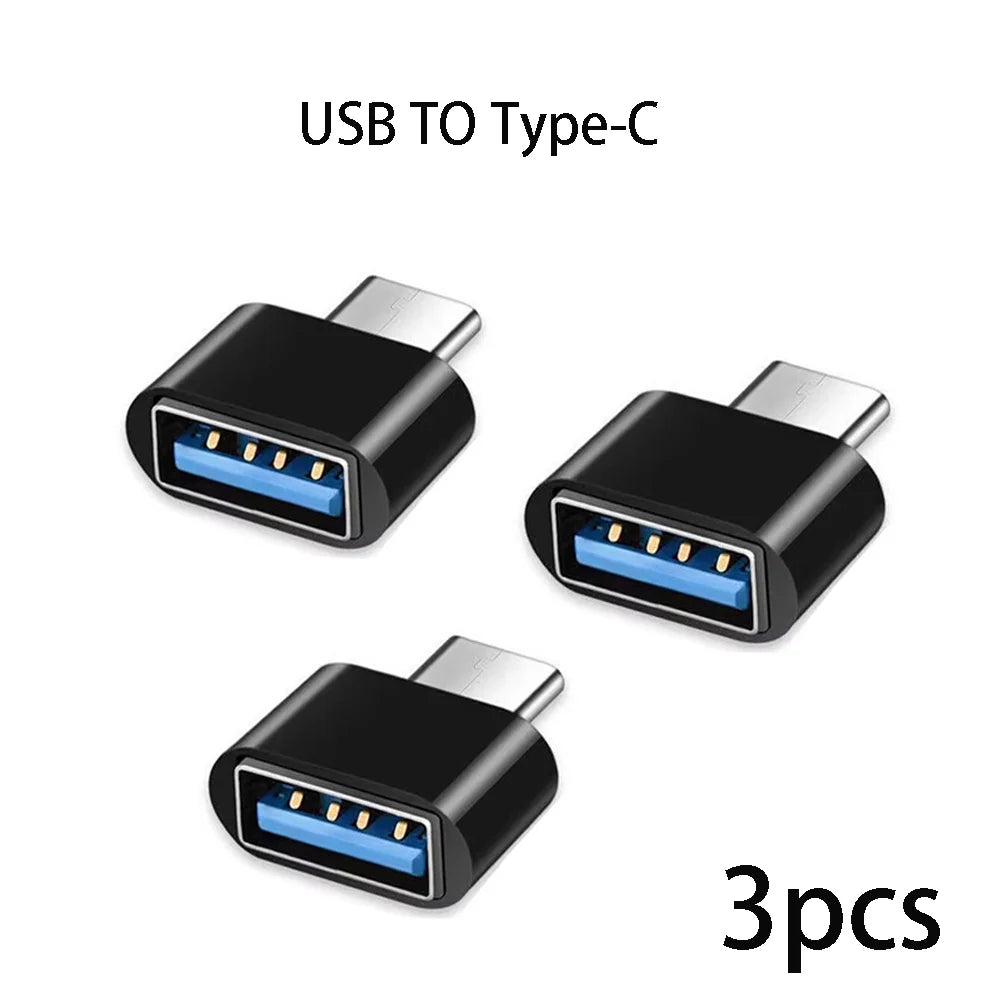 Mini Typ-C zu USB Adapter 3.0 USB-C Männlich OTG A Weiblich Datenanschluss Für MacBook Pro iPad Mini 6/Pro MacBook Air Type C Gerät