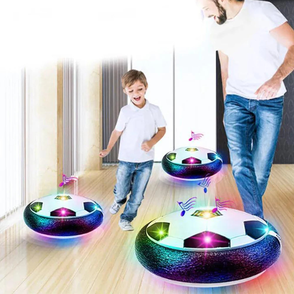 Hover Soccer Ball Toys for Children Electric Floating Football with LED Light Music Soccer Ball Outdoor Game Sport Toys for Kids 